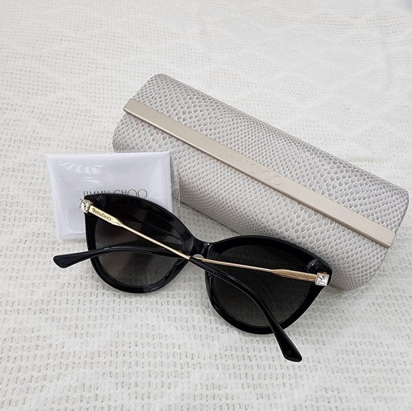 Jimmy Choo Black Sunglasses with Case main image 5